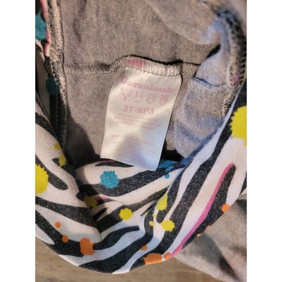 Youth Garanimals 3T leggings zebra splatter paint - Picture 3 of 4
